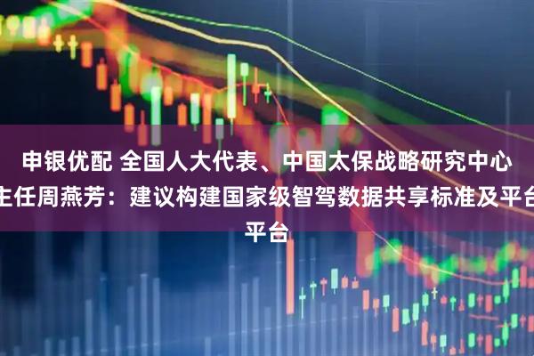 申银优配 全国人大代表、中国太保战略研究中心主任周燕芳：建议构建国家级智驾数据共享标准及平台